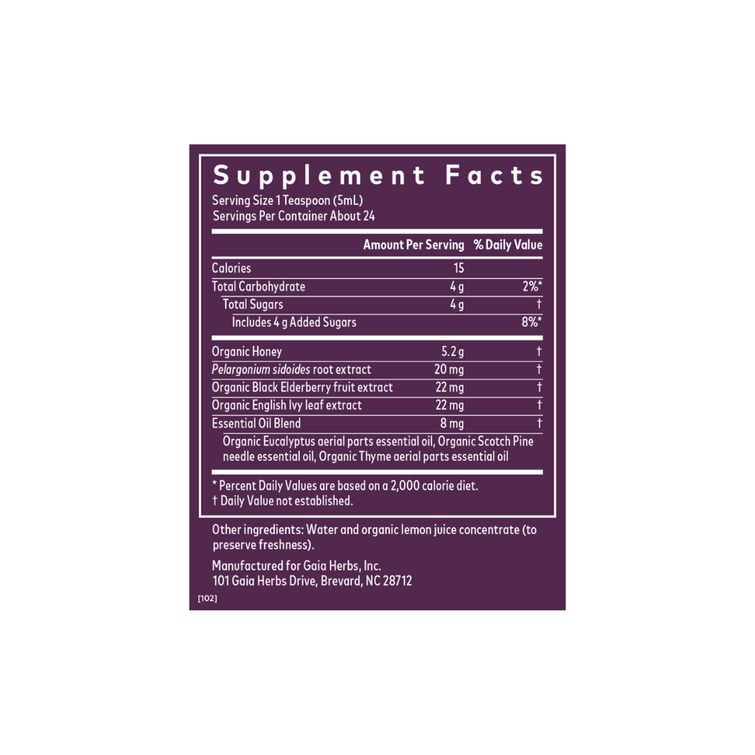 Gaia Herbs Herbs Cough Syrup