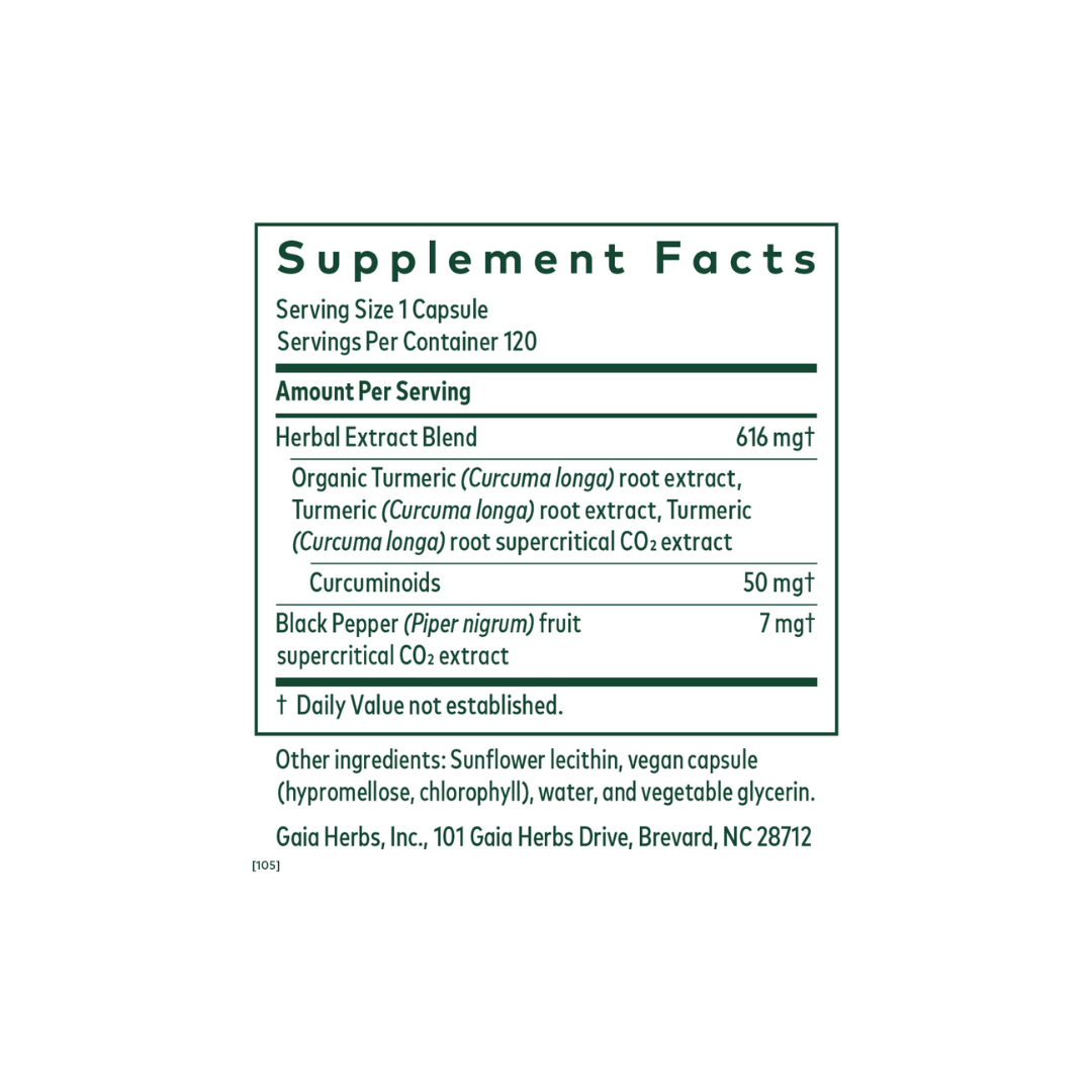 Gaia Herbs Herbs Curcuma Supreme NF-kB Formula