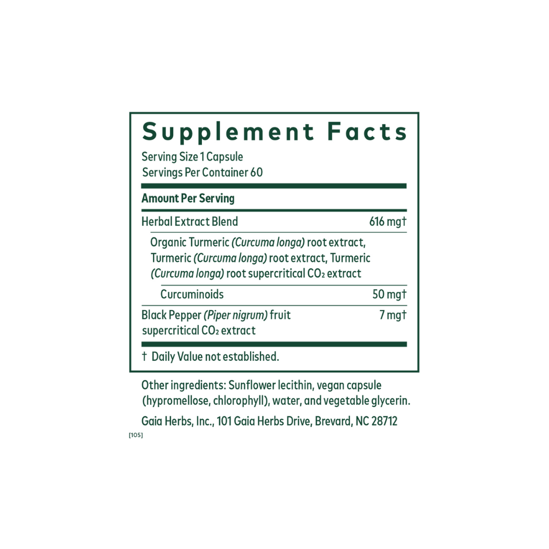 Gaia Herbs Herbs Curcuma Supreme NF-kB Formula