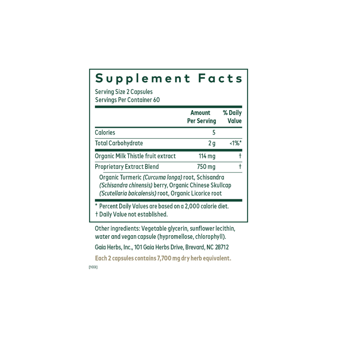 Gaia Herbs Herbs Daily Liver PRO
