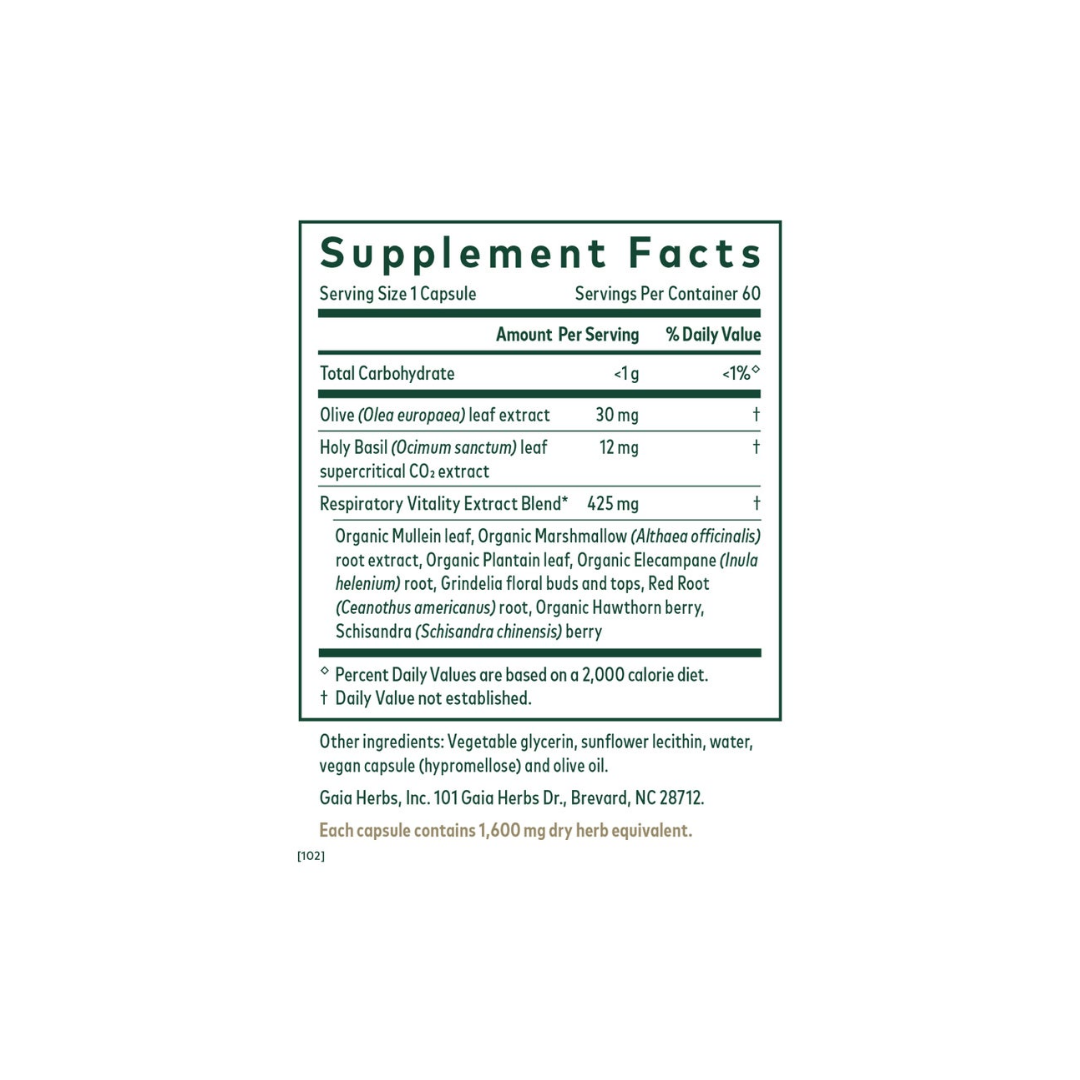 Gaia Herbs Herbs Daily Lung Formula