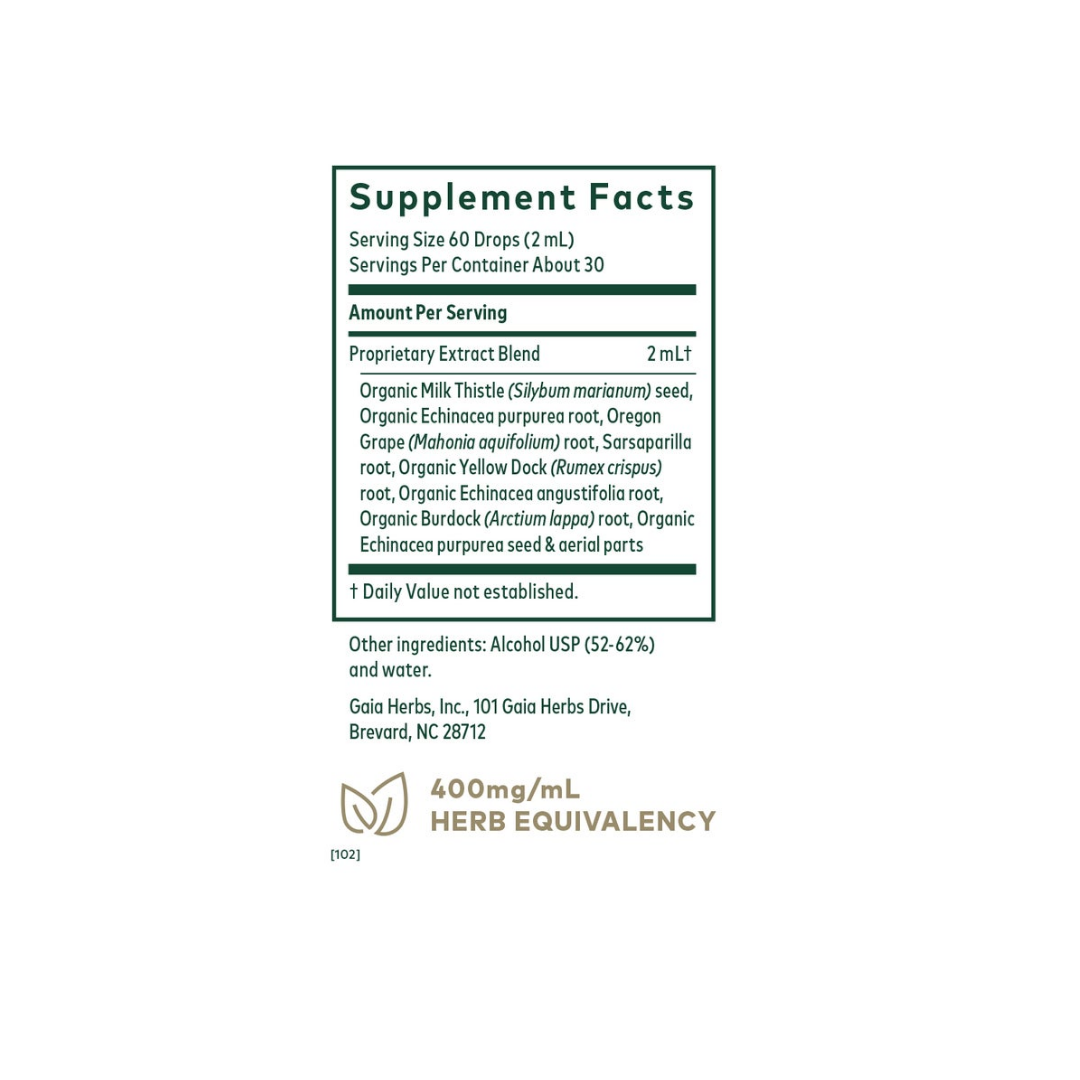 Gaia Herbs Herbs Detoxification Formula