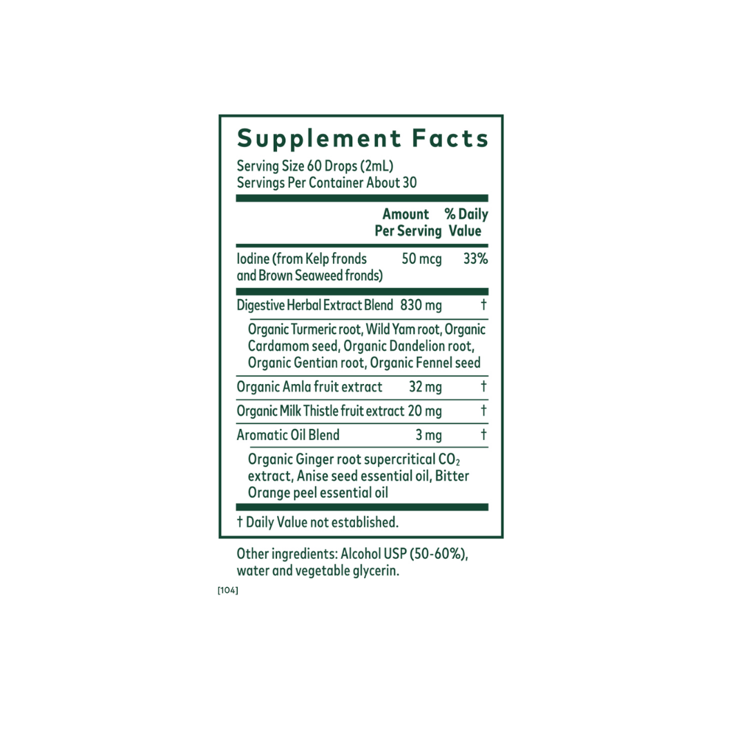 Gaia Herbs Herbs Digestive Bitters with Turmeric