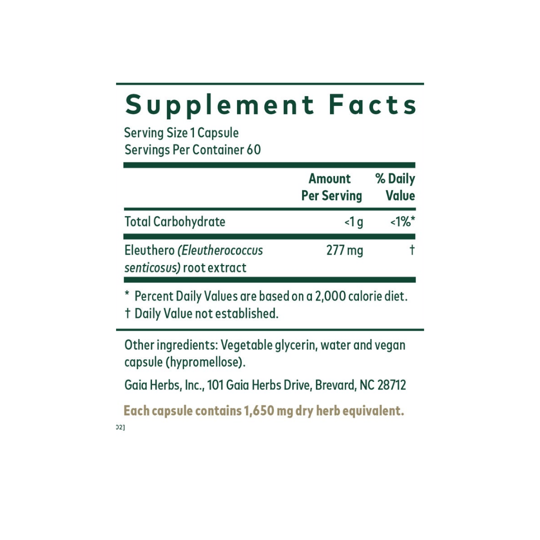 Gaia Herbs Herbs Eleuthero