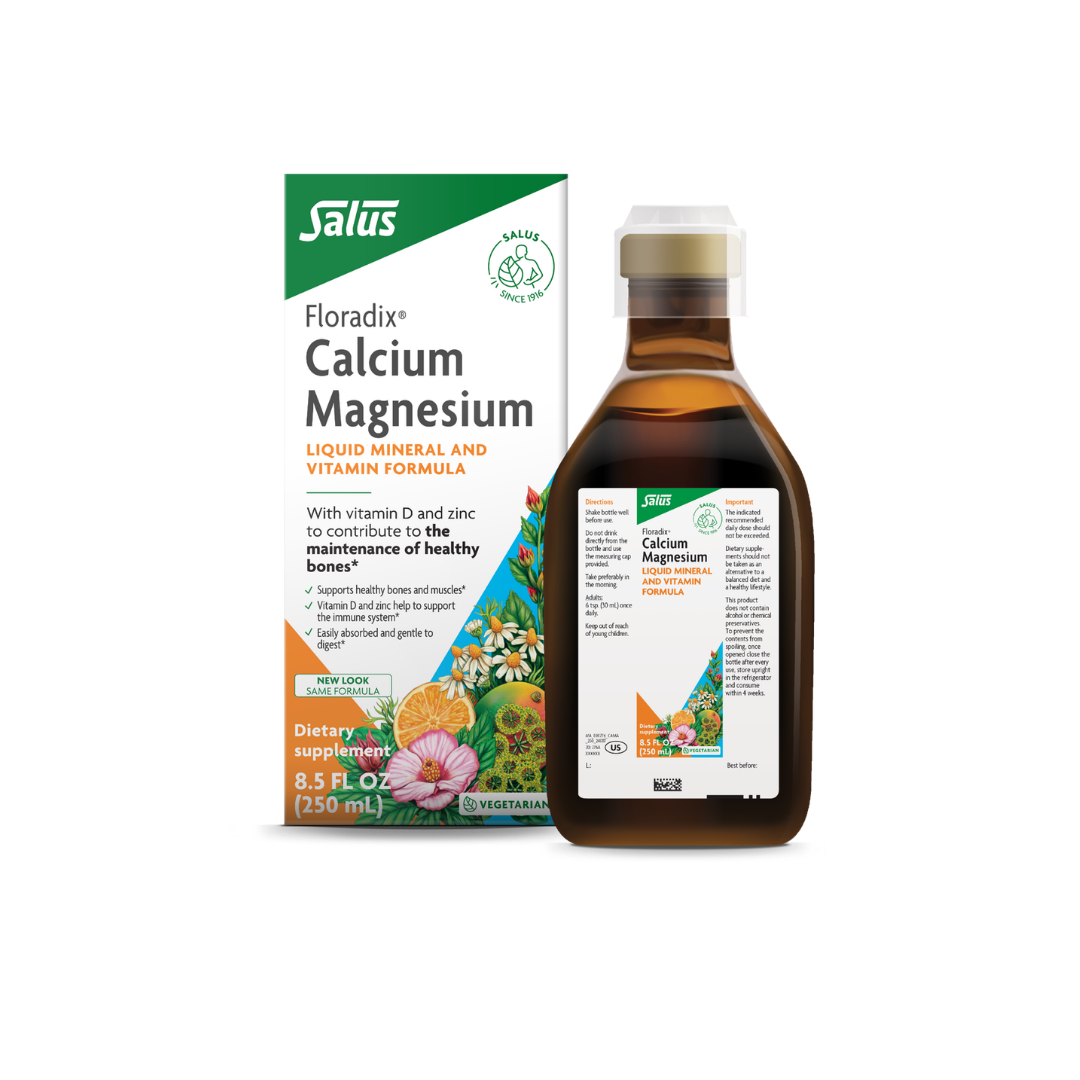 Gaia Herbs Herbs Floradix Calcium and Magnesium Liquid