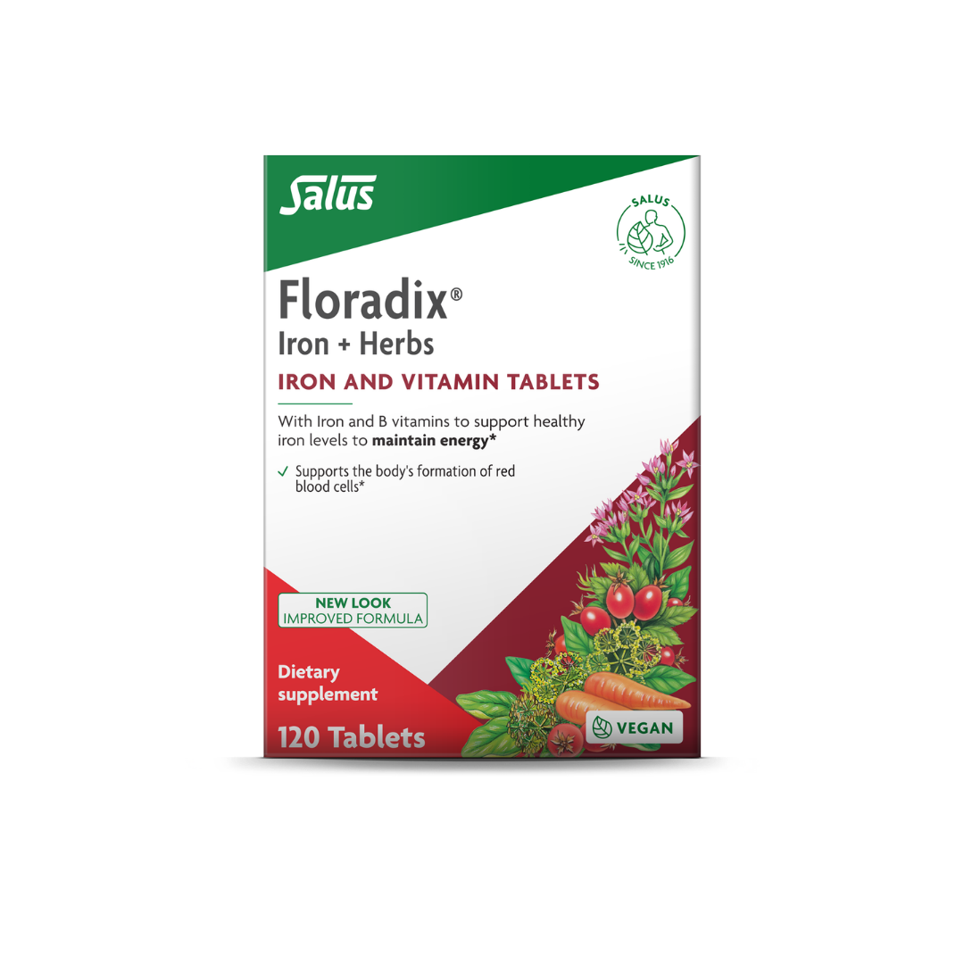 Gaia Herbs Floradix Iron Tablets
