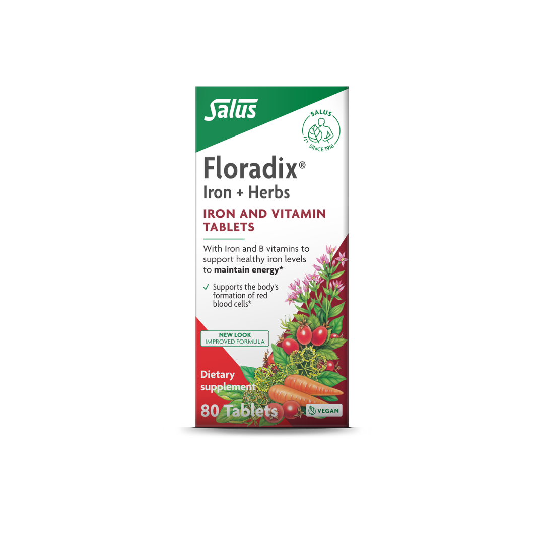 Gaia Herbs Floradix Iron Tablets