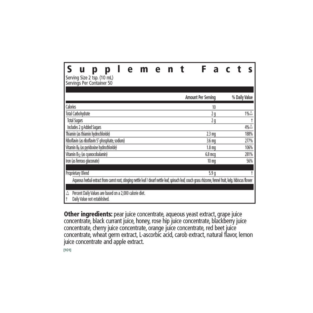 Gaia Herbs Herbs Floradix Iron & Herbs