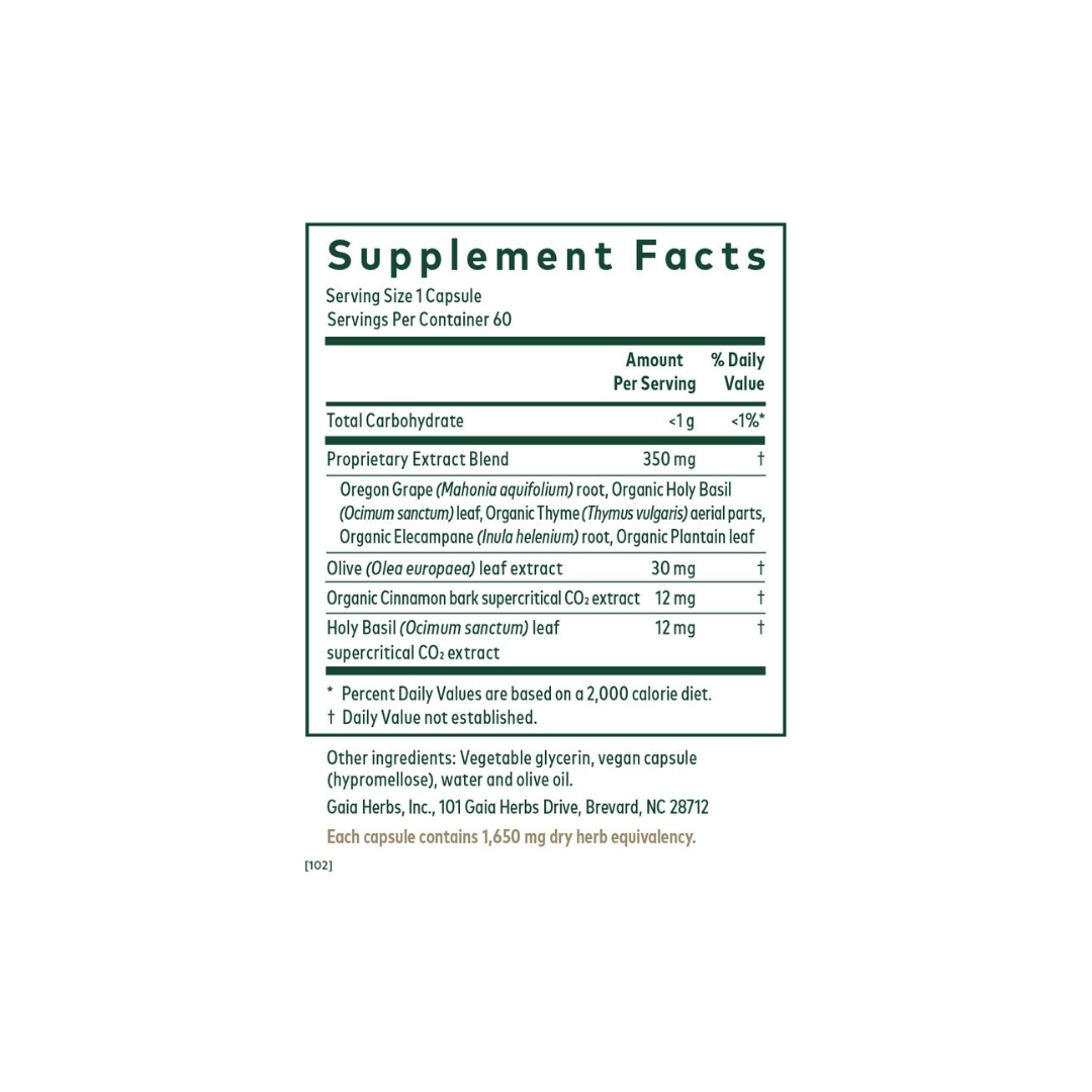 Gaia Herbs Intestinal Fungal Balance