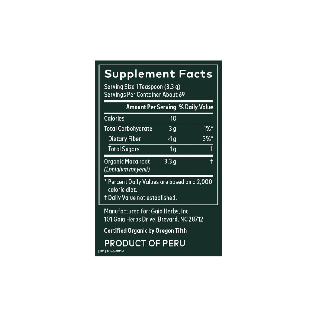 Gaia Herbs Maca Powder