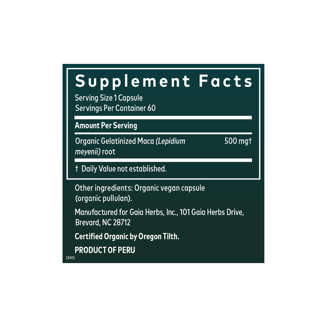 Gaia Herbs Maca Root
