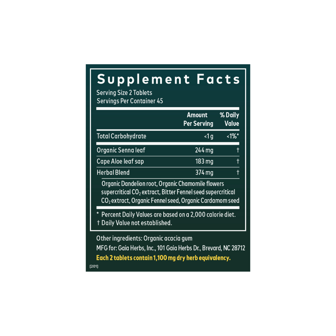 Gaia Herbs Natural Laxative