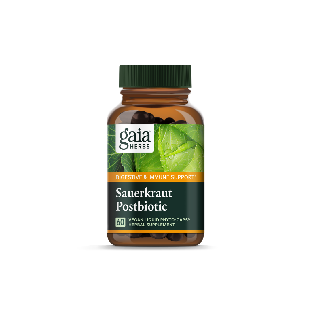 Gaia Herbs Sauerkraut Postbiotic