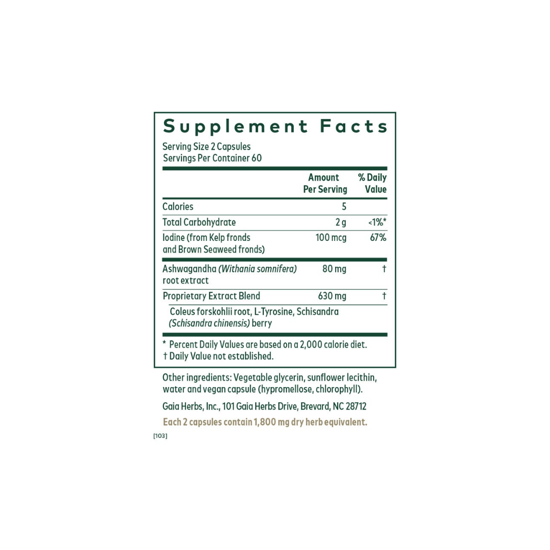 Gaia Herbs Thyroid Formula