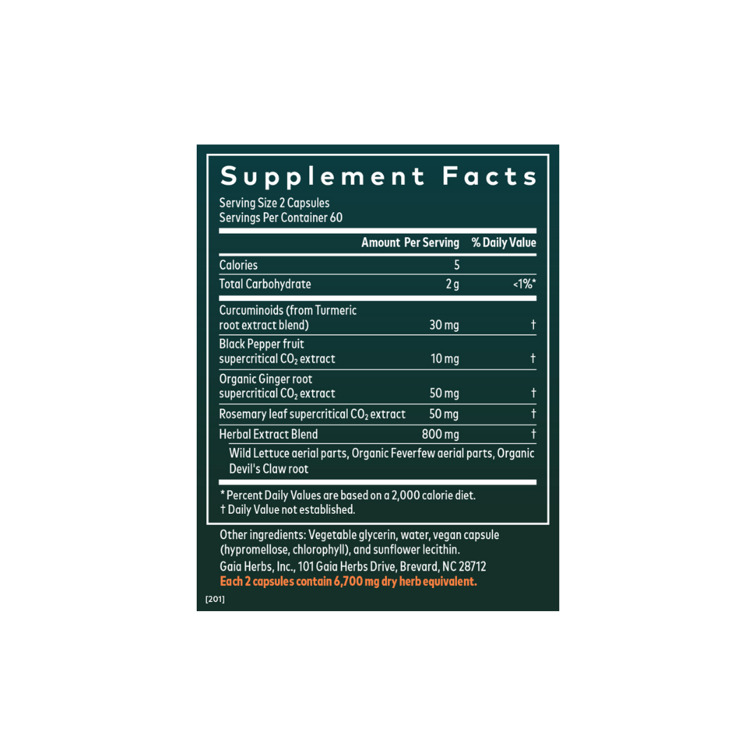 Gaia Herbs Turmeric Supreme® Ache - (formerly Turmeric Supreme® Pain)