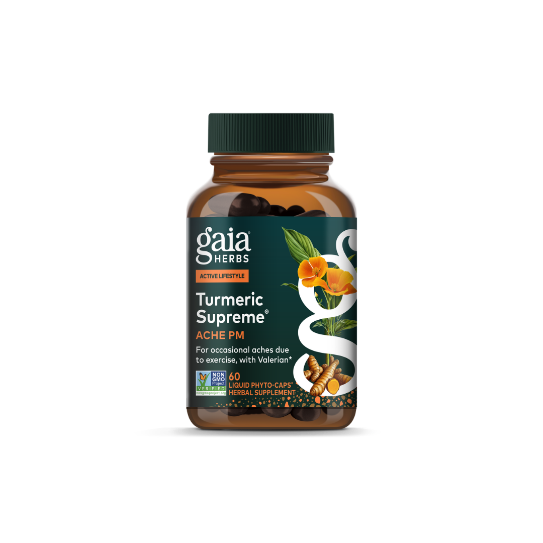 Gaia Herbs Turmeric Supreme® Ache P.M. - (formerly Turmeric Supreme® Pain P.M.)