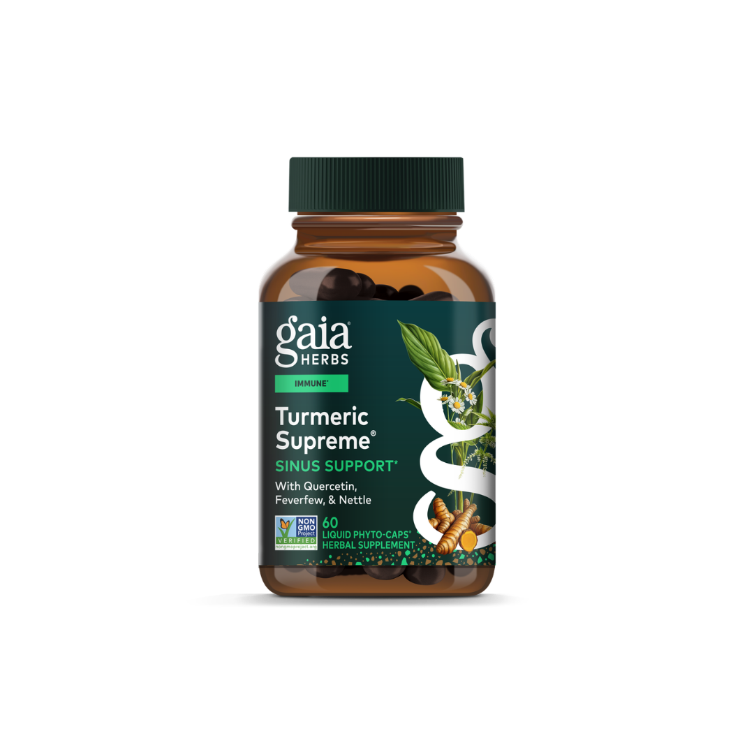 Gaia Herbs Turmeric Supreme® Sinus Support