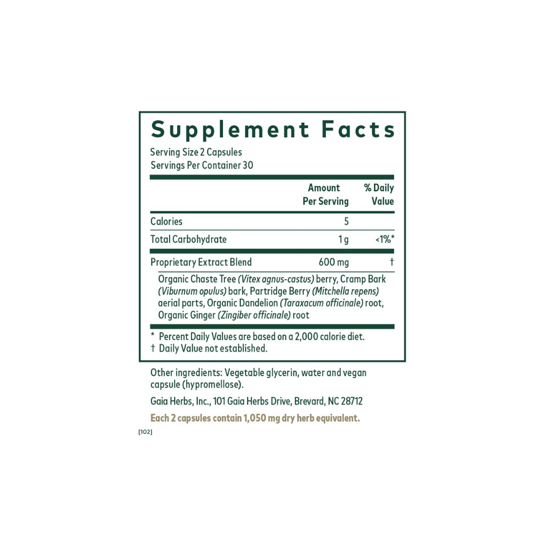 Gaia Herbs Vitex Reproductive Formula