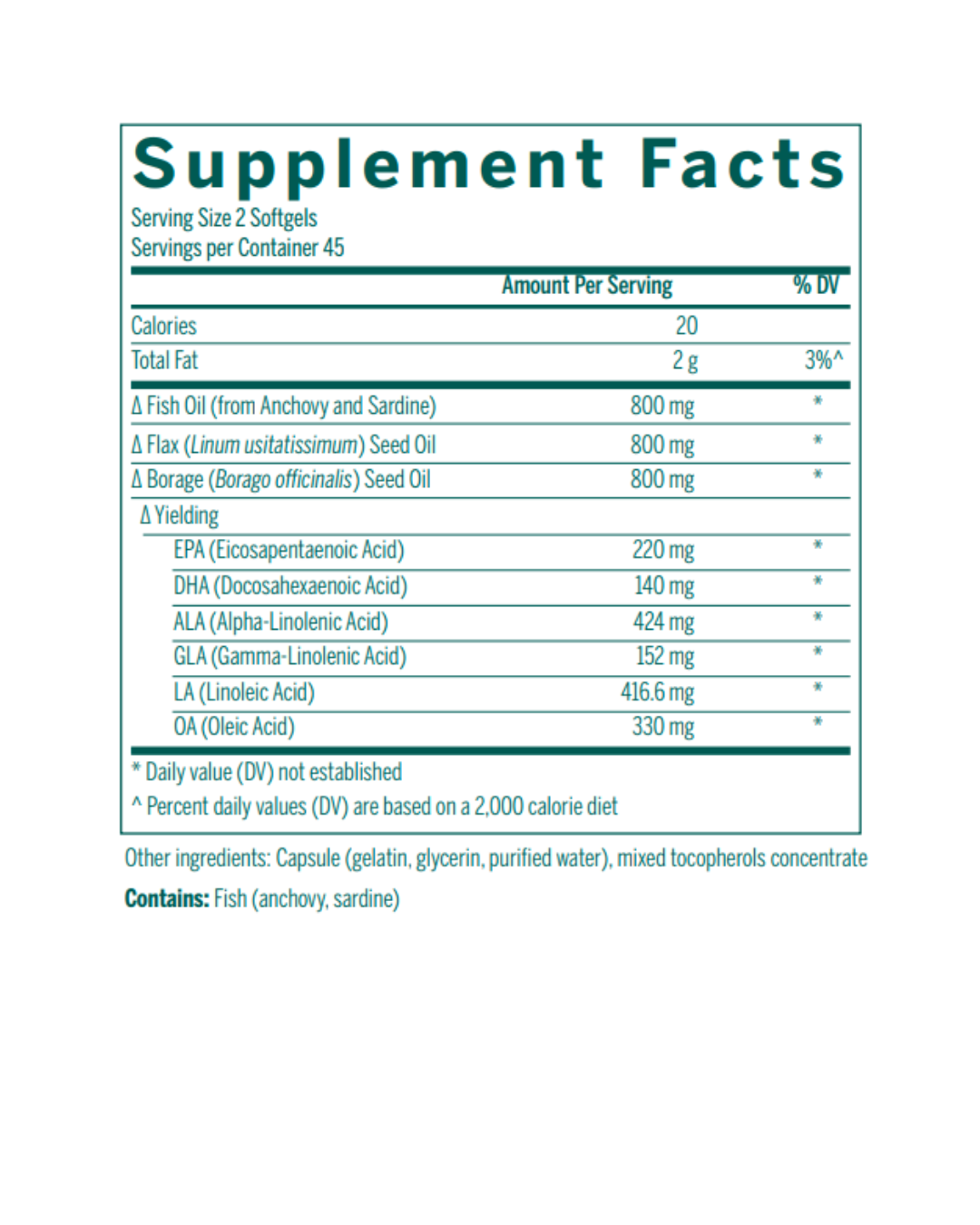 Genestra Multi EFA Capsule