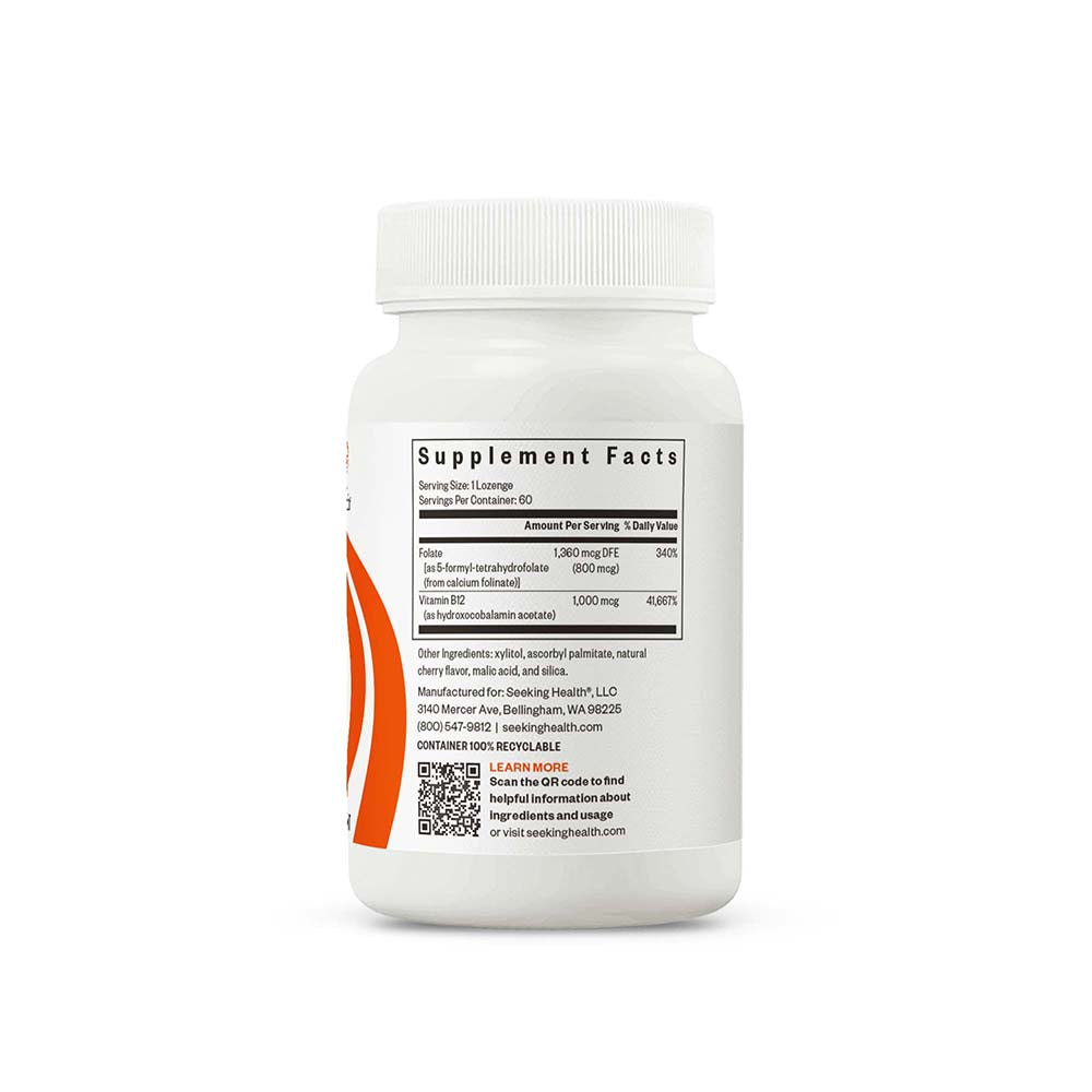 SEEKING HEALTH Hydroxo B12 with Folinic Acid