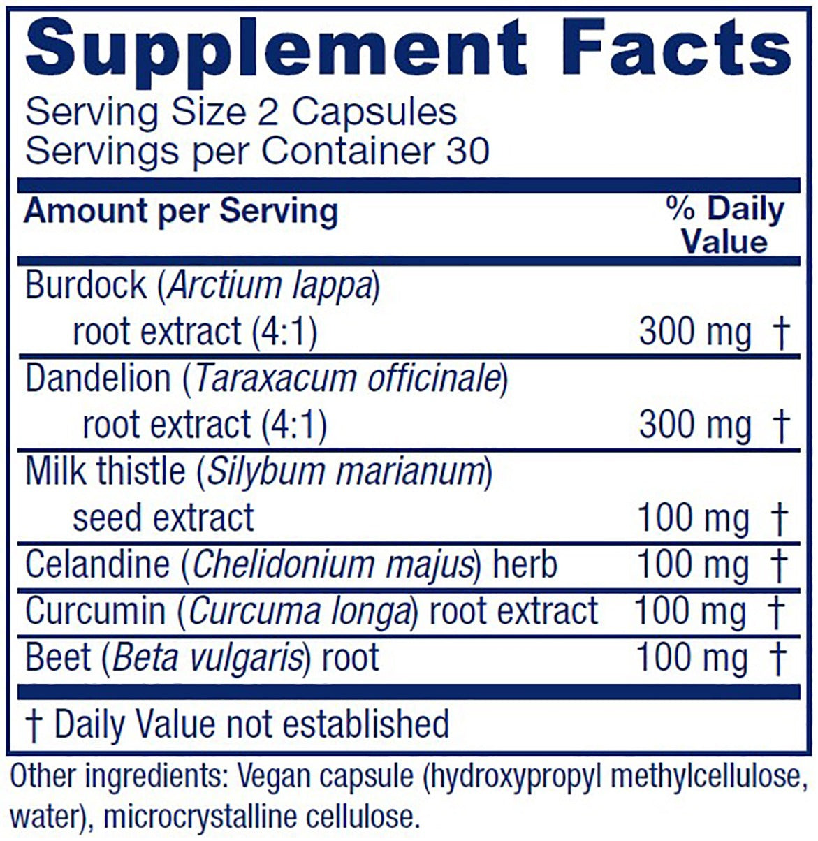 HepaFem™ ~ Liver Cleansing Support ~ 60 capsules