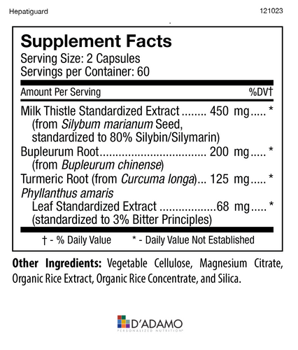 D’Adamo Personalized Nutrition® - Hepatiguard