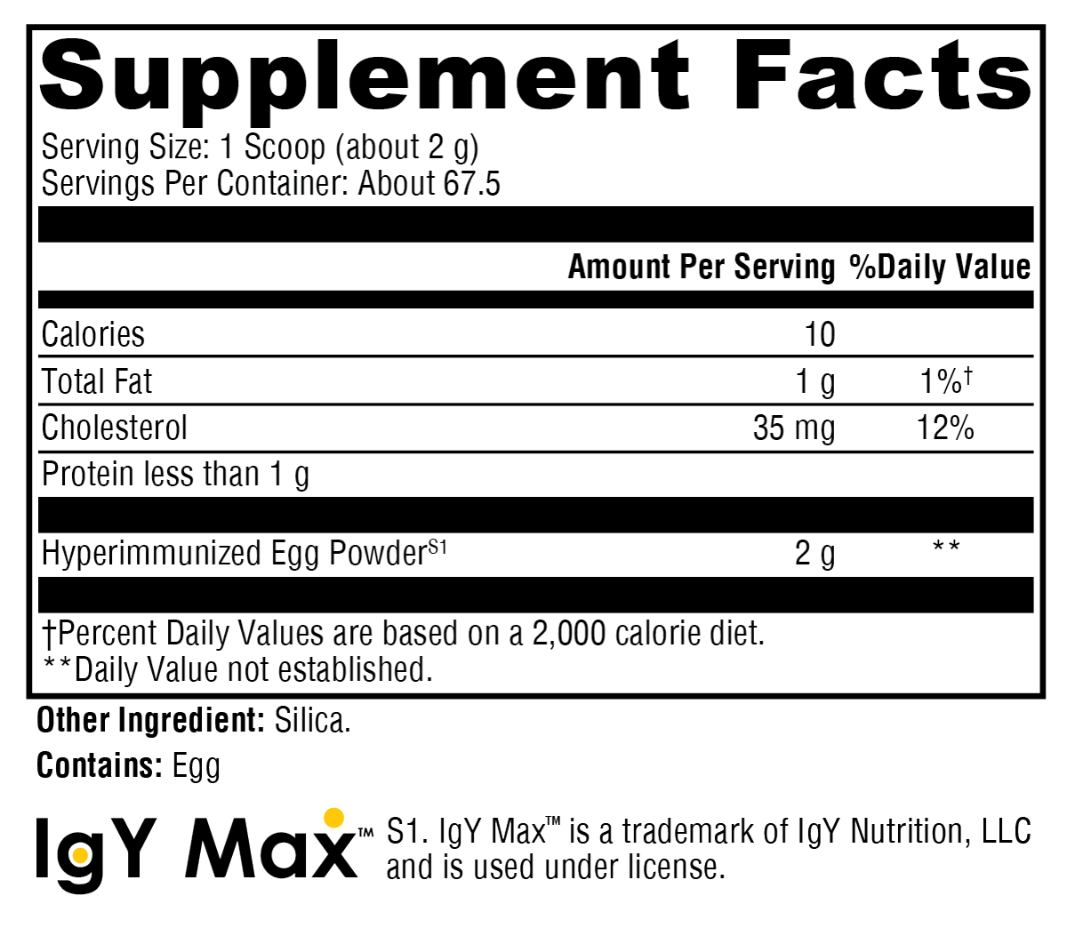 XYMOGEN IG 26 DF 67.5 Servings