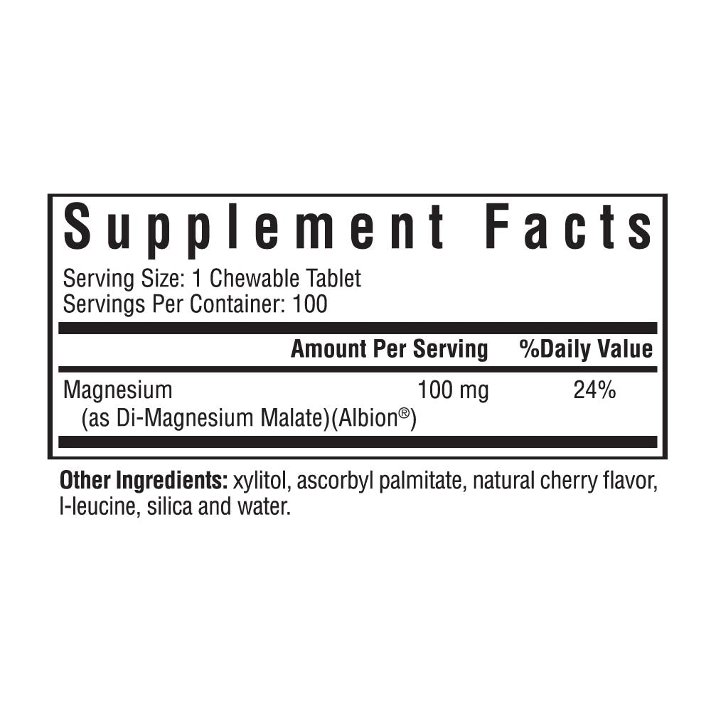 SEEKING HEALTH Magnesium Malate Chewable