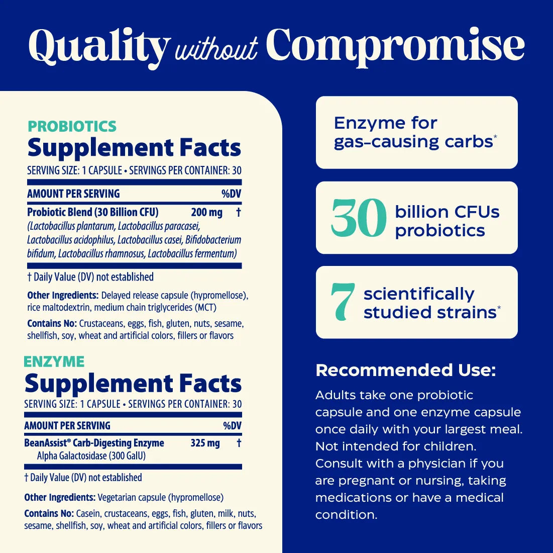 Enzyme Science SubCulture™ Dinner Duo: Probiotics + Enzyme for Gas & Bloating*