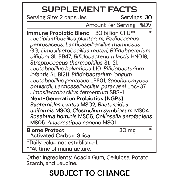Alimentum Labs - Immune µBiomic
