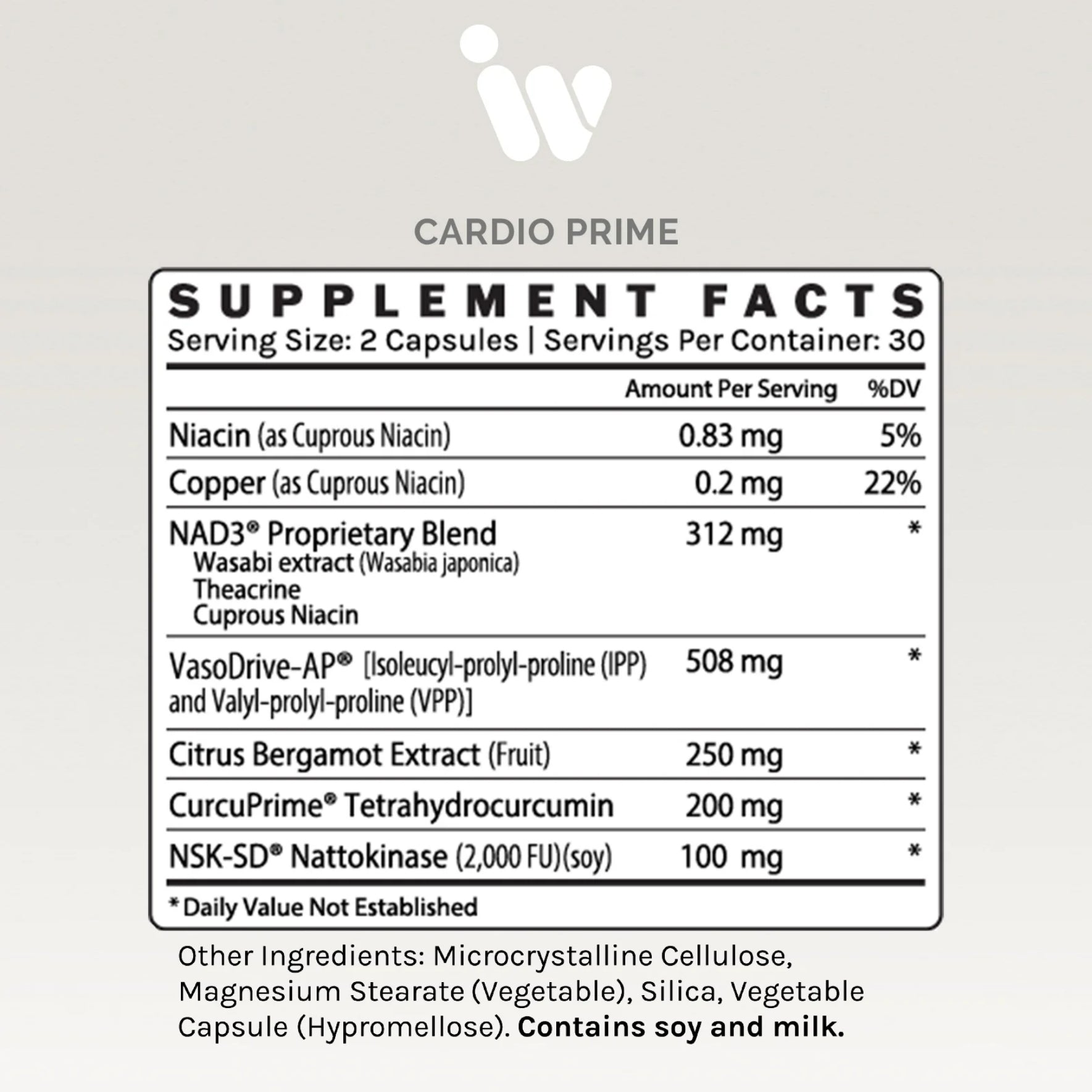 Infiniwell Cardio Prime +