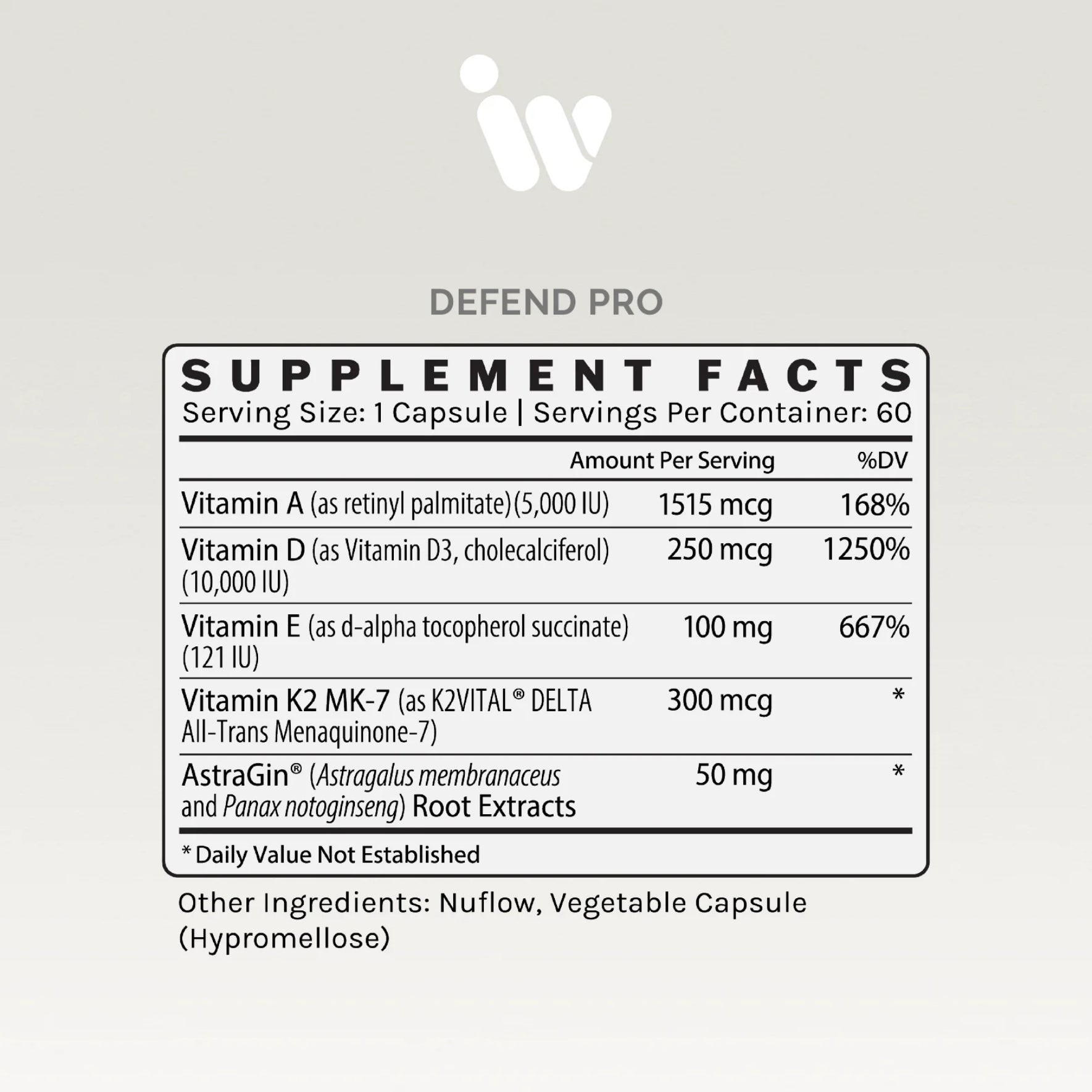 Infiniwell Defend Pro