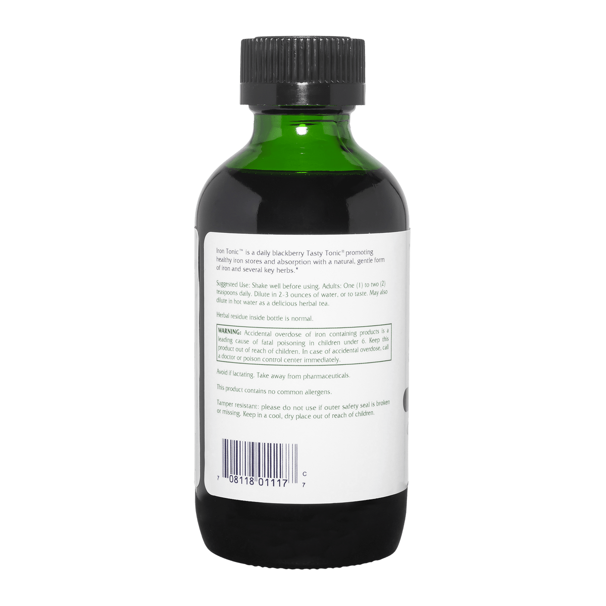 Iron Tonic™ ~ Blackberry RBC Support ~ 4 ounces