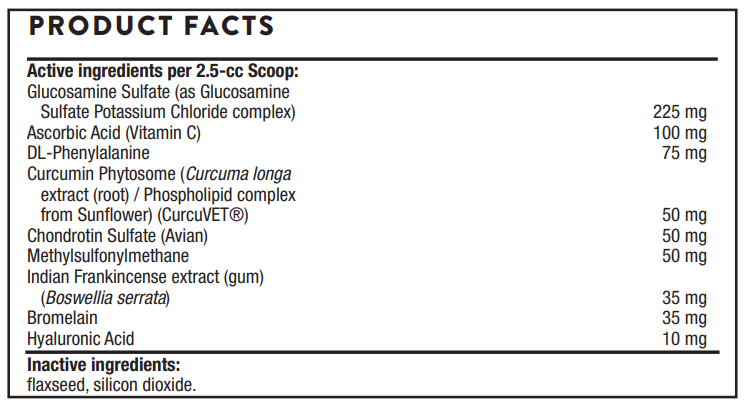 THORNE Joint Support Formula Powder