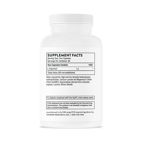 THORNE L-Arginine - Sustained Release
