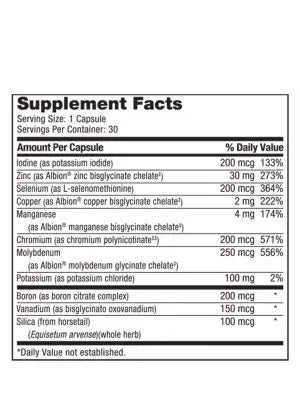 SFI HEALTH LDA Trace Mineral Complex
