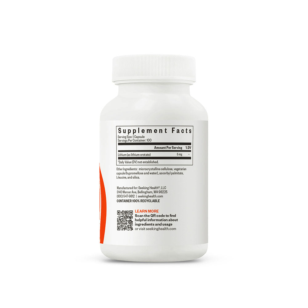 SEEKING HEALTH Lithium Orotate