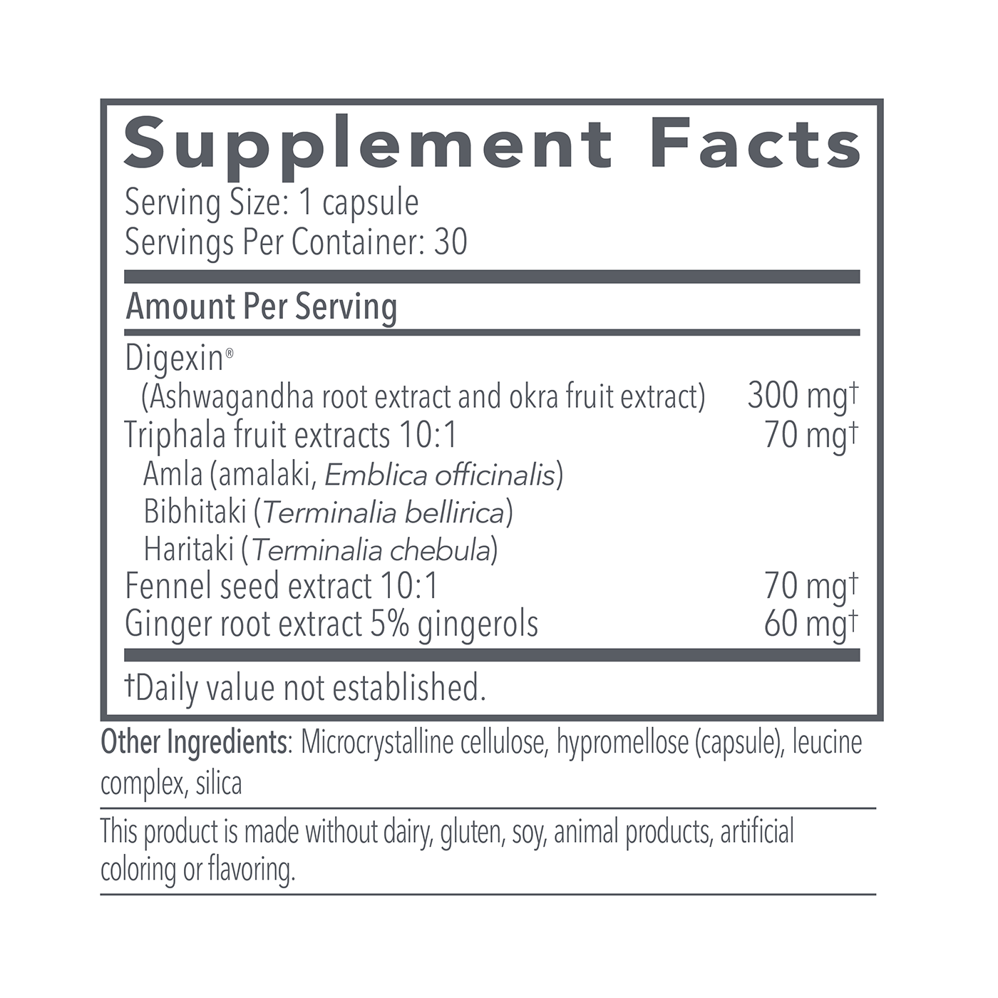 Biocidin Botanicals - Motility Assist 30 Capsules