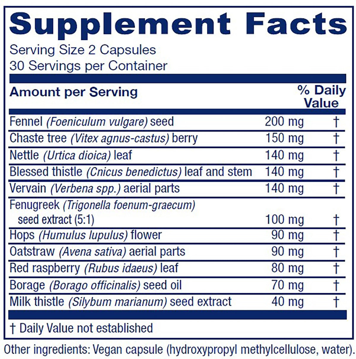 LactationBlend™ ~ Nursing Support ~ 60 capsules