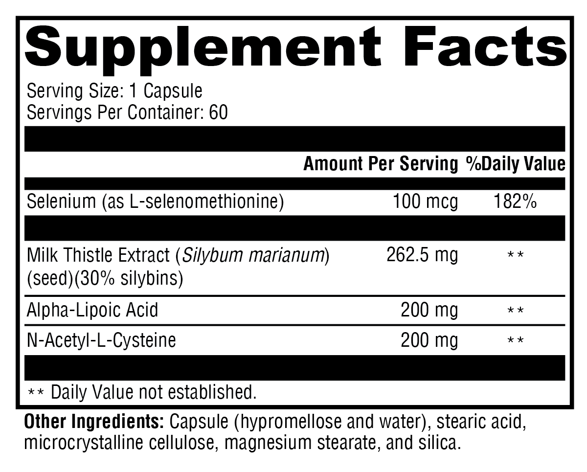 XYMOGEN Liver Protect™ 60 Capsules