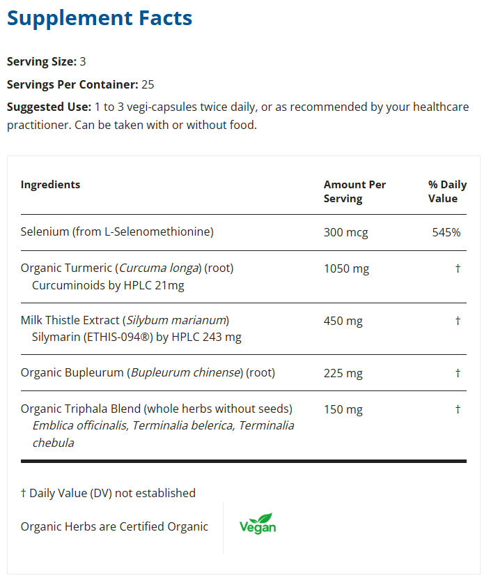 Restorative Formulations - Liver Support Px - 75 Caps
