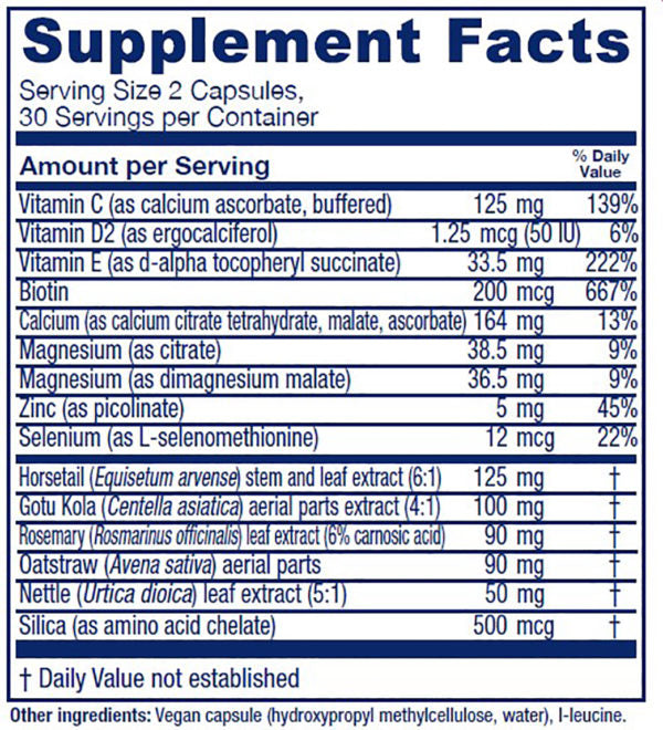Luminous® ~ Hair, Skin and Nail Support ~ 60 capsules
