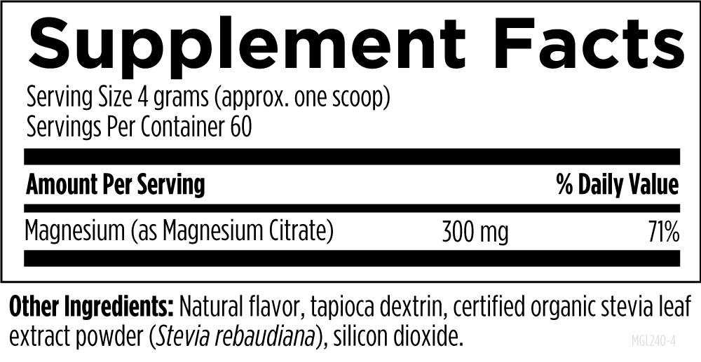 Designs for health MagCitrate Powder
