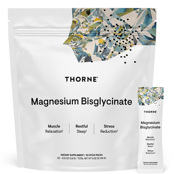 THORNE Magnesium Bisglycinate Stick Packs