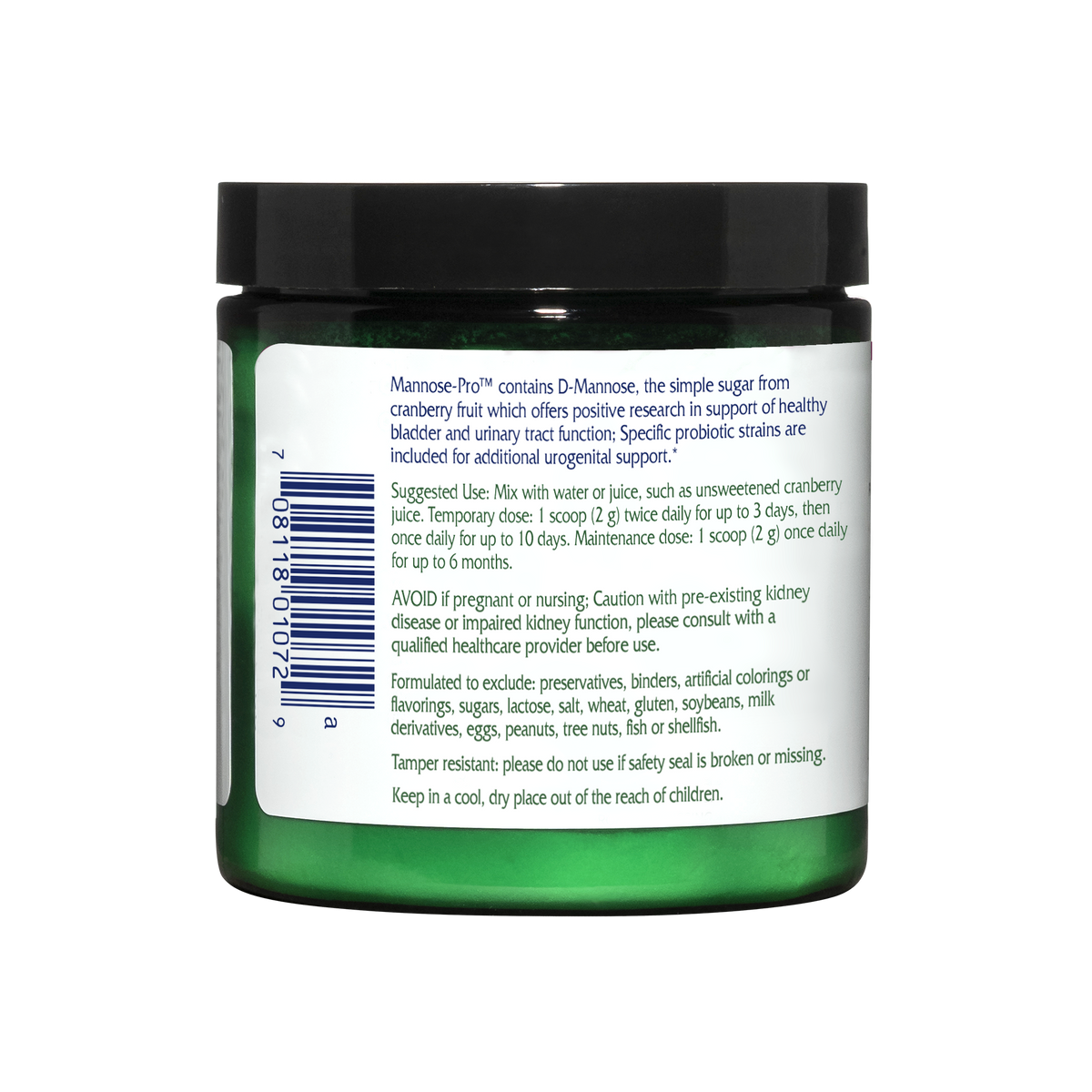 Mannose-Pro™ ~ Urinary Tract Support ~ 2 ounces powder