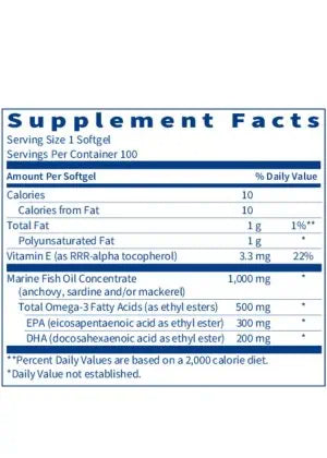 SFI HEALTH Marine Fish Oil