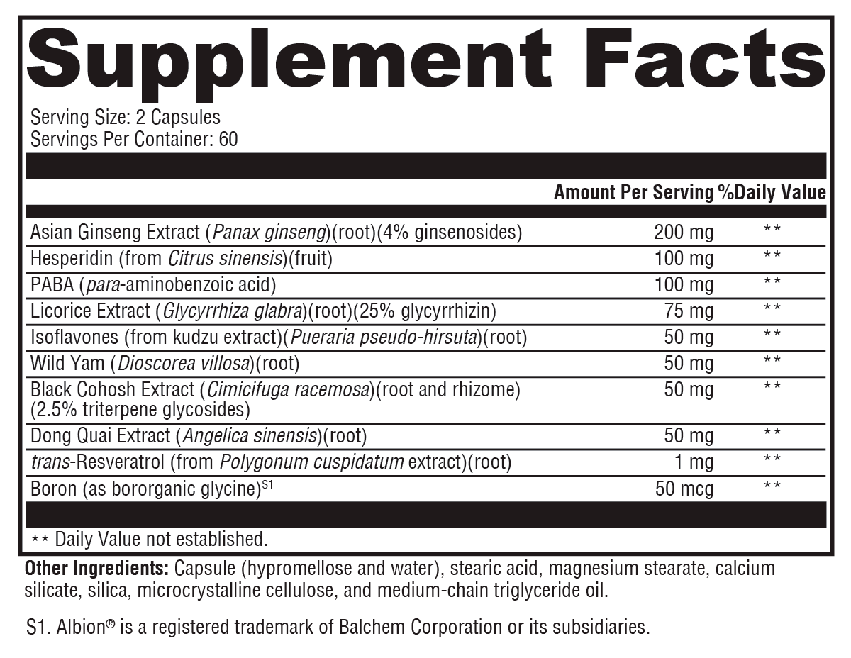 XYMOGEN MedCaps Menopause™ 120 Capsules