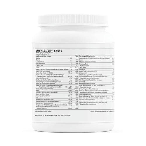 THORNE MediClear Plus - Unflavored