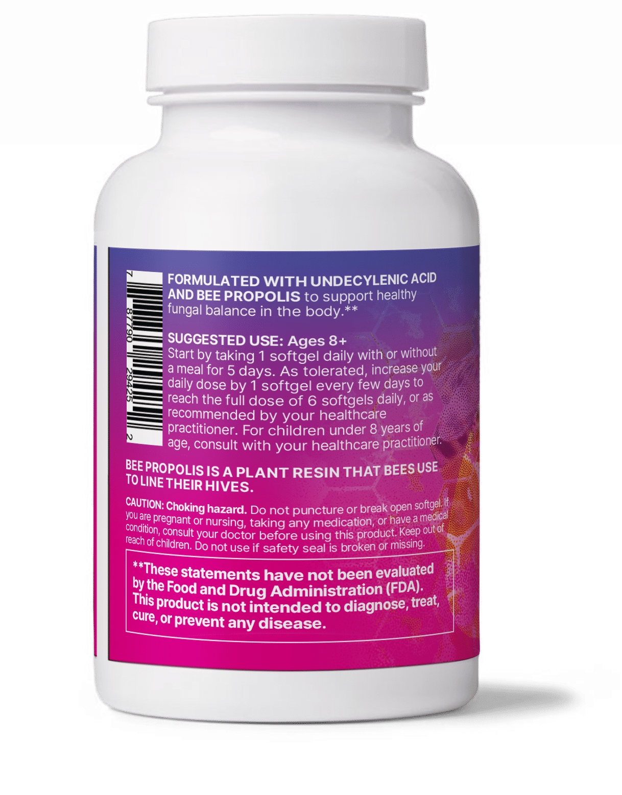 Microbiome Labs MegaMycoBalance label with probiotic & microbial strains