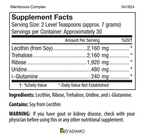 D’Adamo Personalized Nutrition® - Membrosia Complex
